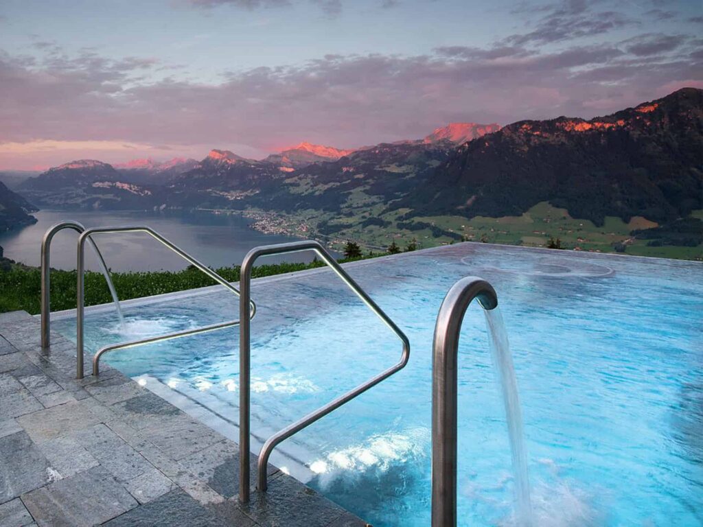 Hotel Villa Honegg Aussenpool
