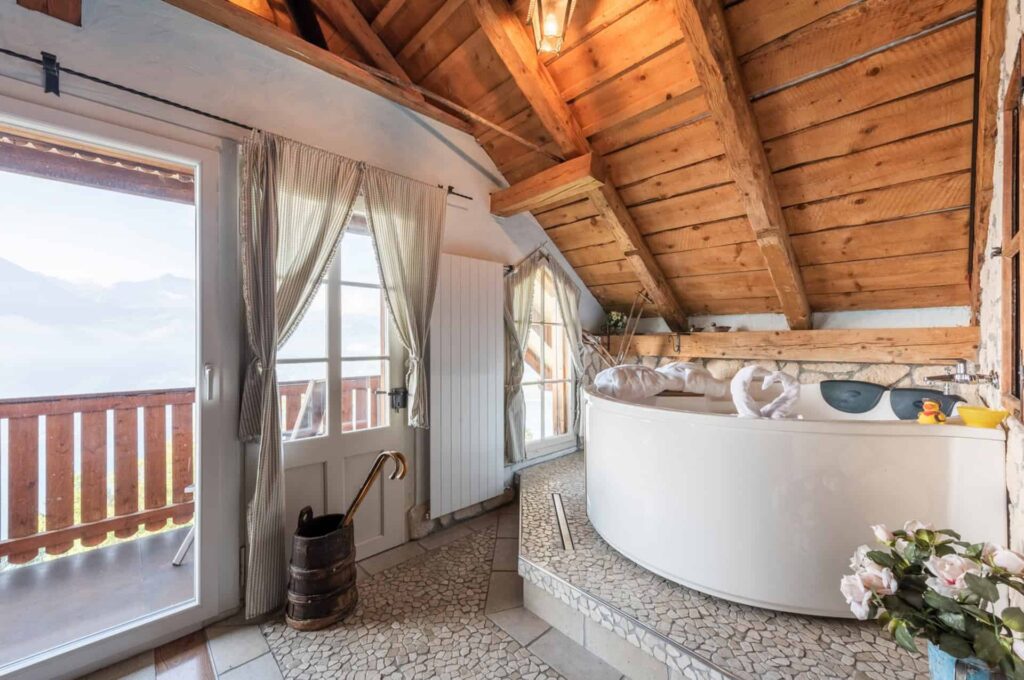 Hotel Zeit & Traum Chalet Alpenglut Whirlpool
