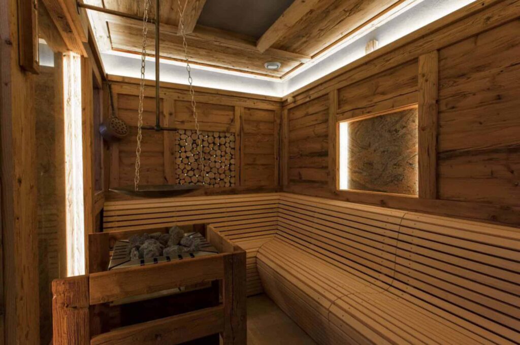 Schlosshotel Chastè Kräutersauna